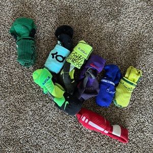 8 Pairs of NIKE basketball socks